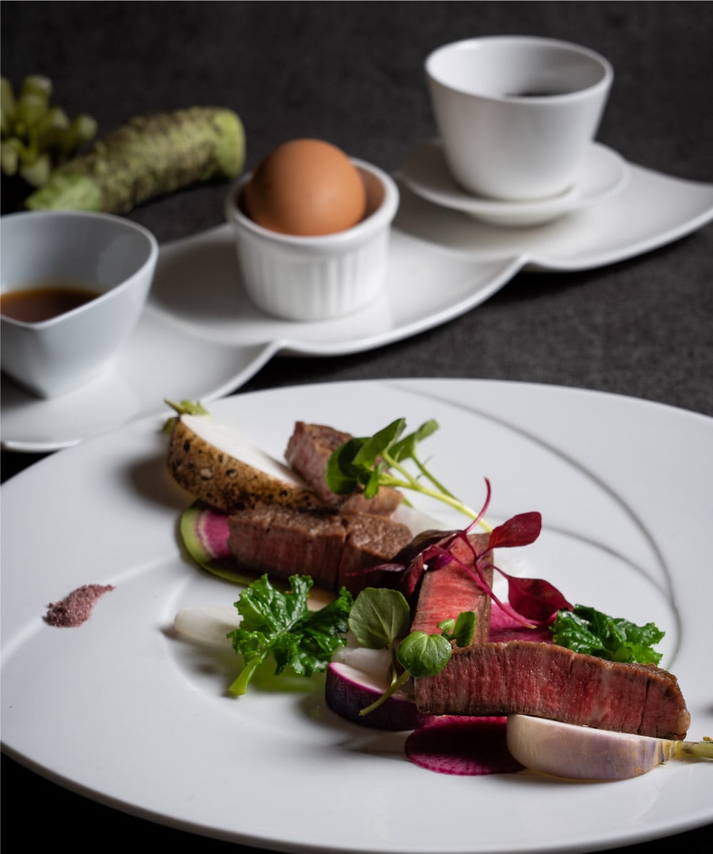 A5ランク山形牛フィレ肉と大地の恵み